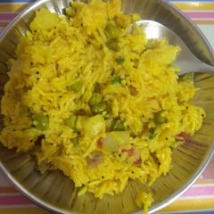 A picture of Mix Veg Rice.