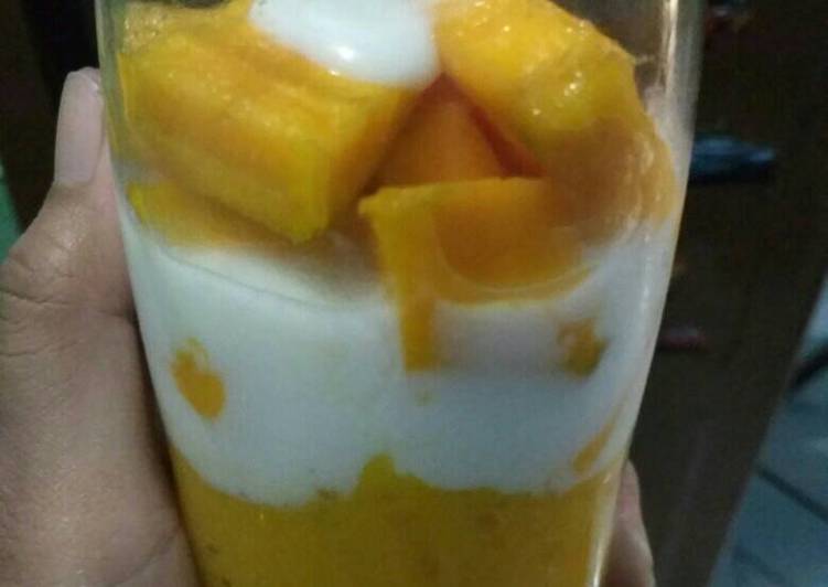 Resep King mango thai (versi yoghurt) #enakanbikinsendiri, Lezat