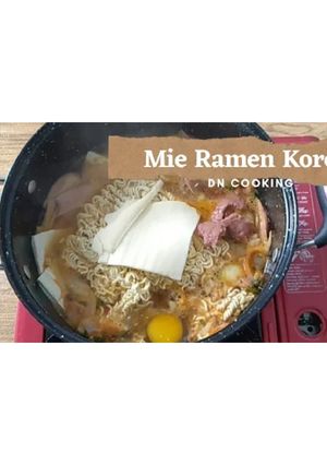 Foto resep Mie Ramen Korea