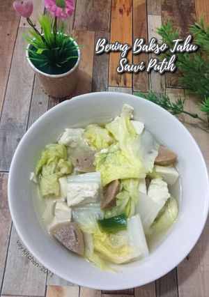 Foto resep Bening Bakso Tahu Sawi Putih