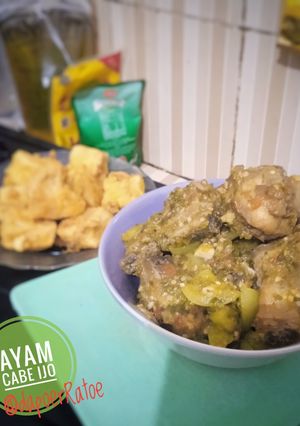 Foto resep Ayam cabe ijo