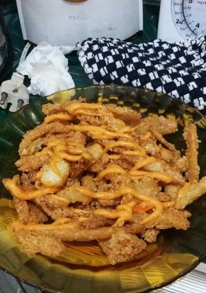 Foto resep Kentang keju goreng mayonnaise