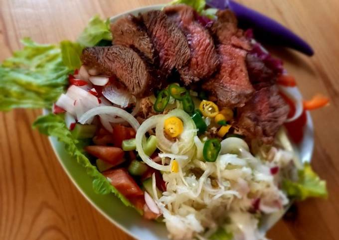 Surf & Turf Gemüse-Bowl