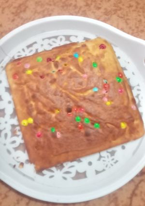 عکسی از دستور کیک پرتقال اسمارتیزی با پودر کیک آماده