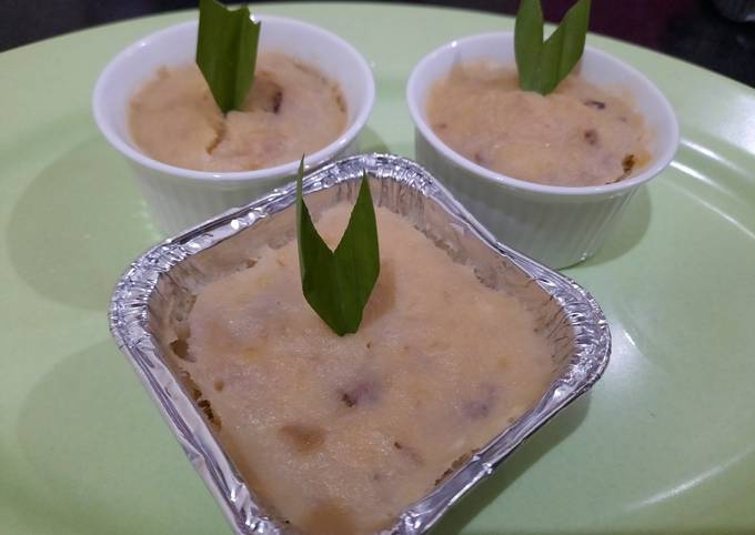 Resep Bingka Pisang Pudding Pisang Kadobok Pisang Oleh Ratna Irawan