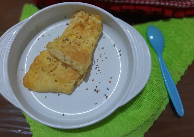 Resep Omelete creamy MpAsi 16M+ Anti Gagal
