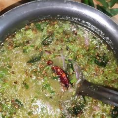 A picture of Raw Mango Rassam.