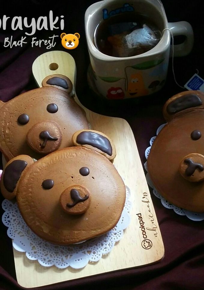 Foto resep Dorayaki Black Forest 🐻