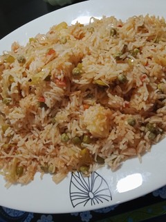 A picture of Vegetable Pulao.