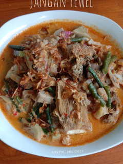 Foto resep 167. Jangan Tewel (sayur gori/ nangka muda)