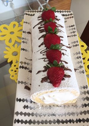 Una foto de Brazo gitano de fresas