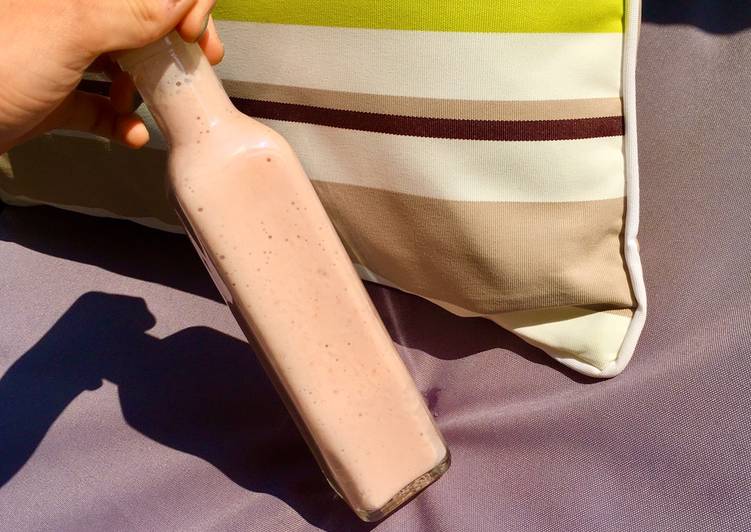 Smoothie banana e fragole (per grandi e piccini!)