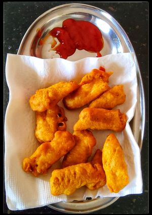 பேபி கார்ன் பஜ்ஜி(babycorn bajji recipe in tamil) செய்முறை முக்கிய புகைப்படம்