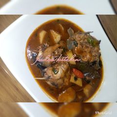 Catfish pepper soup A picture of Catfish pepper soup.