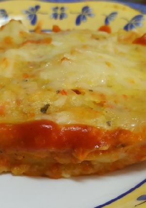 Una foto de Lasaña de verduras con ayuda de Thermomix