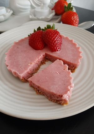 Une photo de Cheesecake à la fraise