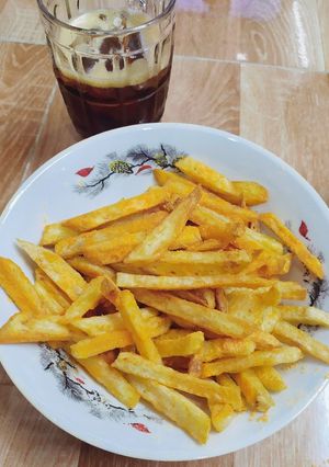 Hình của món Khoai tây chiên lắc phô mai CỰC DỄ (chỉ 3 bước).