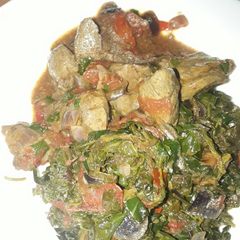 A picture of A kienyeji Supper.