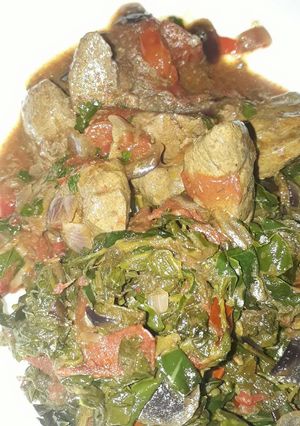 A picture of A kienyeji Supper.