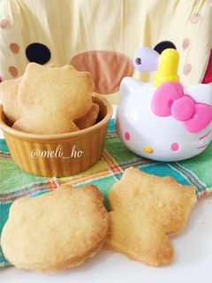 Foto resep Simple Butter Cookies - 3 Bahan (Snack MPASI 1y+)