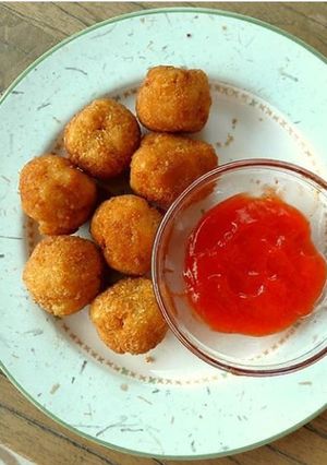 Foto resep Cheesy makaroni balls