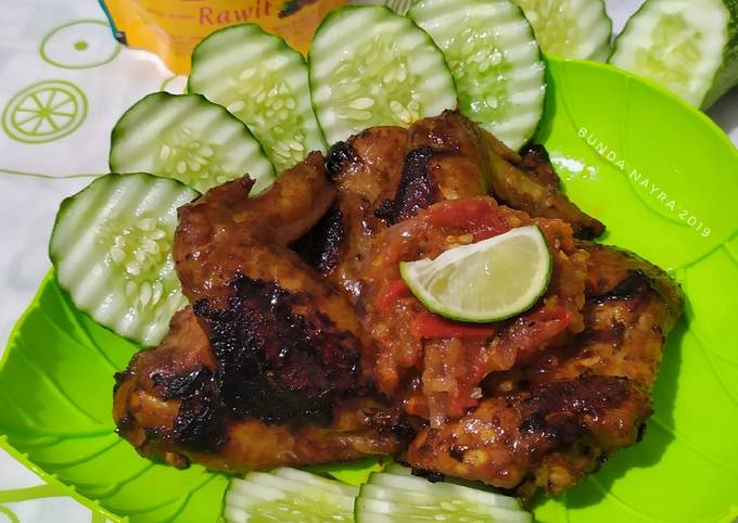 Ayam Bakar Kalasan Sambel Uleg