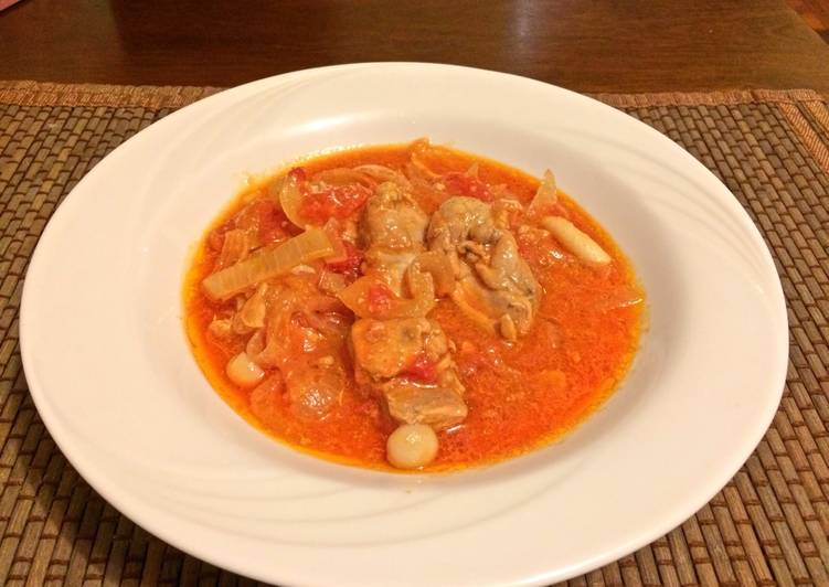 Steps to Make Perfect Chicken Tomato stew European style