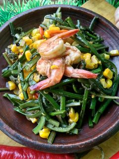 Foto resep Tumis Pakis Udang