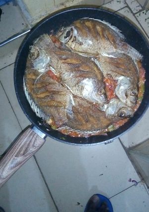 A picture of Wet fry Tilapia.