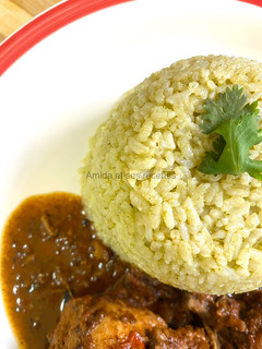 Une photo de Riz vert