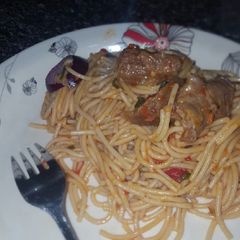A picture of Spaghetti.