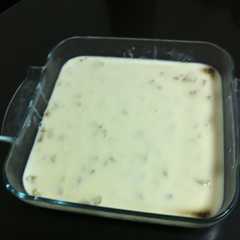 A picture of Moss triffle Pudding.