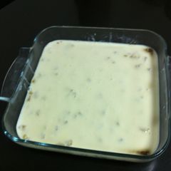 A picture of Moss triffle Pudding.