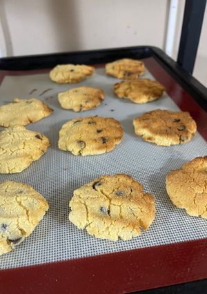 Una foto de Pepas con chips keto