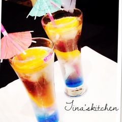 A picture of Honeymoon mocktail.