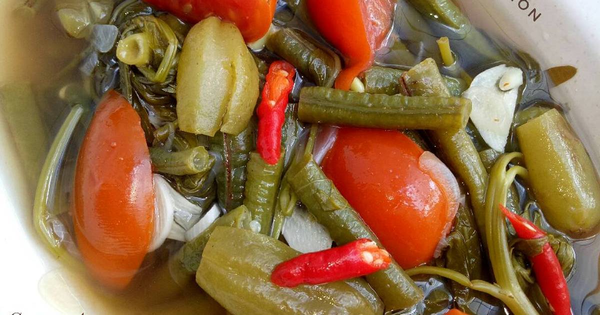 Resep Sayur Asem Kangkung Kacang Panjang Dandelion Oleh Yene Eka