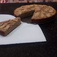 Torta de manzana sin tacc, harina de sorgo, light