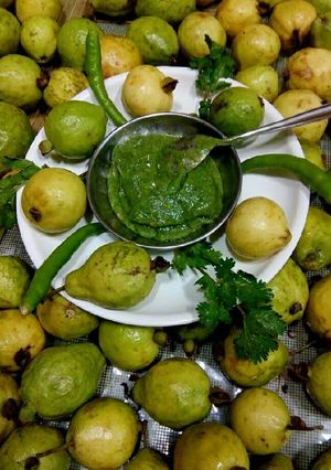 A picture of Guava ki chutney.