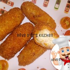 A picture of Yam kebab.