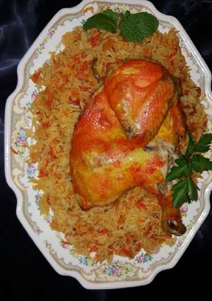 صورة لوصفة مندي الدجاج