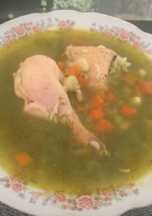 Una foto de Aguadito de pollo