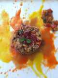 Straccetti di vitello con ratatouille speziata (Loredana Cefalo)