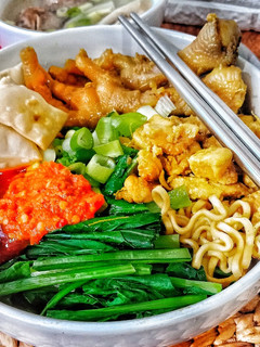 Foto resep Mie ayam 🍝🍗