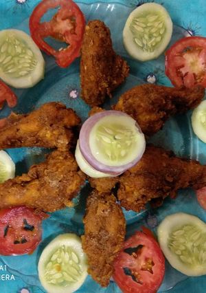 A picture of Fried Chicken- Homemade Fried Chicken.