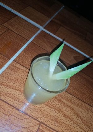 Una foto de Sorbet de vino blanco