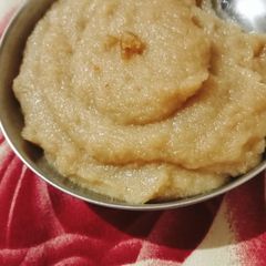 A picture of Suji ka halwa.