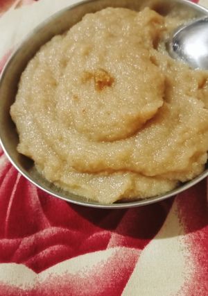 A picture of Suji ka halwa.