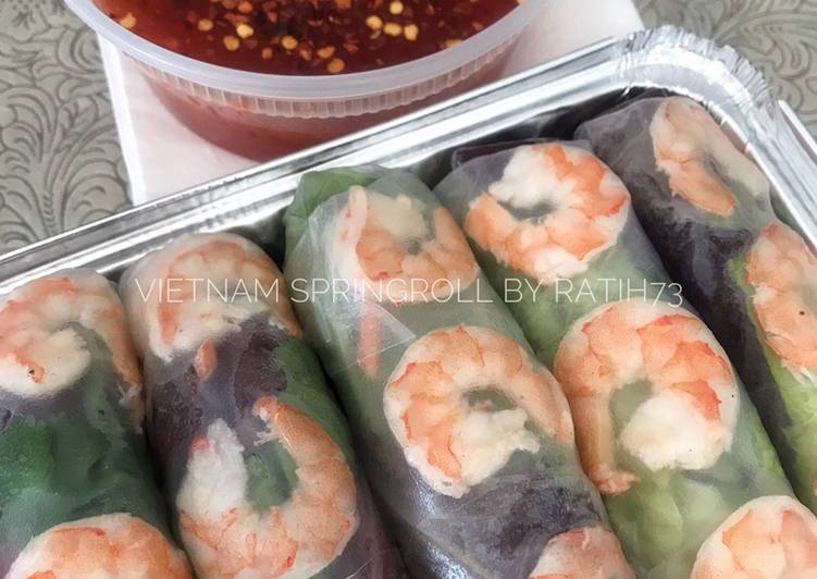 Resep Vietnam Springroll yang Lezat