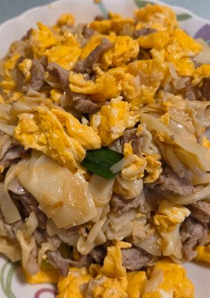 醃筍蛋炒肉絲 的食譜成品照片