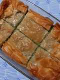 Un torta salata che si crede una Spanakopita